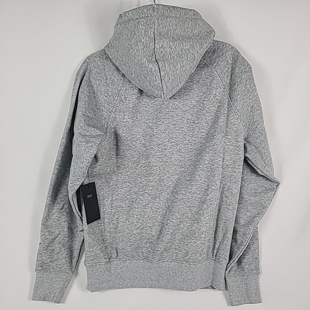 NEW Fabletics The Go-To Hoodie - Classic Grey Heather Sweatshirt Sz XS - Picture 6 of 7